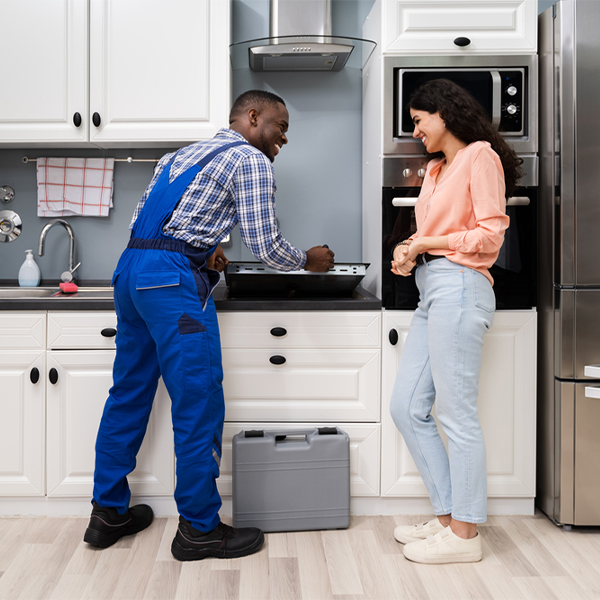 what kind of warranty do you offer on your cooktop repair services in Olive